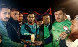 রামগঞ্জে ব্যাডমিন্টন টুনামেন্টের লামচর টাইগার্স ক্লাবের জয়