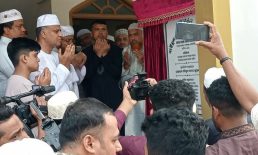 বেগমগঞ্জে বহুতল বায়তুল আমান জামে মসজিদ উদ্বোধন করলেন ইউএনও