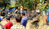 কবিরহাটে বৈদ্যুতিক মিটার থেকে অগ্নিকাণ্ড