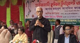 নির্বাচনের মধ্যেমে যারা ক্ষমতায় আসবে তারাই বাংলাদেশের ক্ষমতায় থাকবেন –  ফারুক