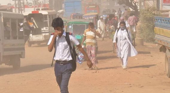 ছুটির দিনেও ‘খুব অস্বাস্থ্যকর’ ঢাকার বাতাস