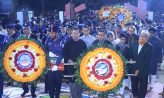 ভাষা শহীদদের প্রতি শ্রদ্ধা : জেলাবাসীর পদচারণায় মুখরিত শহীদ মিনার