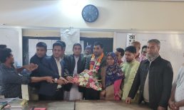 থানারহাট মডেল হাই স্কুল অ্যান্ড কলেজের নবগঠিত এডহক কমিটির মতবিনিময় সভা