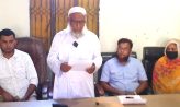 সোনাইমুড়ীতে প্রবাসীর সম্পত্তি দখলের প্রতিবাদে সংবাদ সম্মেলন