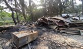 কোম্পানীগঞ্জে গভীর রাতে অগ্নিকাণ্ড, চারটি বসতঘর পুড়ে ছাই