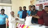 সেনবাগ প্রবাসী কল্যাণ সংস্থার ইফতার উপহার সামগ্রী বিতরণ