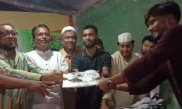 সোনাইমুড়ীতে নেতা-কর্মীদের মধ্যে ঐক্য স্থাপন. ঈদ উপহার বিতরণ
