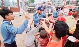 লক্ষ্মীপুর পলিটেকনিক ইনস্টিটিউট রোভার স্কাউটের ইফতার বিতরণ