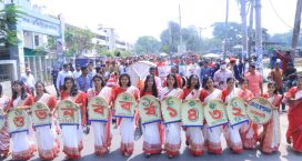মাইজদীতে সাড়ম্বরে উদযাপিত হয়েছে বর্ষবরণ