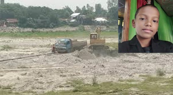 চাটখিলে মাটিকাটা পিকআপের ধাক্কায় শিশুর মৃত্যু