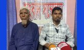 প্রশাসনকে বৃদ্ধাঙ্গুলী দেখিয়ে প্রতিবন্ধীর জায়গা দখলের প্রতিবাদে সংবাদ সম্মেলন