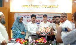 সেনবাগ উপজেলা মাধ্যমিক শিক্ষা কর্মকর্তার বিদায়ী ও দায়িত্ব গ্রহণে সংবর্ধনা