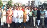 মো. শাহজাহানকে উষ্ণ অভ্যর্থনা জানিয়ে শহরে বিএনপির গণমিছিল