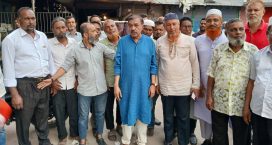চাটখিলে সাবেক এমপি কামরানের গণসংযোগ