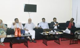 নোবিপ্রবি ক্যাম্পাস পরিদর্শনে প্রতিষ্ঠাকালীন উপাচার্য
