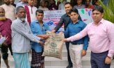 সেনবাগে প্রান্তিক কৃষকদের মাঝে বিনামূল্যে বীজ, সার ও চারা বিতরণ