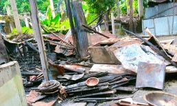 সেনবাগে অগ্নিকান্ডে বসরঘর পুড়ে ছাঁই
