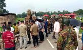 সেনবাগে ভ্রাম্যমান আদালতের অভিযান ৩০টি অবৈধ স্থাপনা উচ্ছেদ