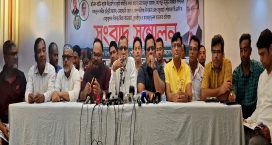 প্রয়াত মওদুদ আহমদকে নিয়ে কটুক্তির অভিযোগে বিএনপির সংবাদ সম্মেলন
