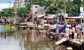 সেনবাগের ছাতারপাইয়া বাজারে শতাধিক অবৈধ স্থাপনা উচ্ছেদ