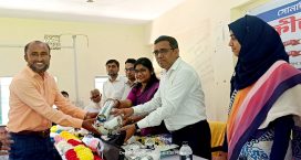 সোনাইমুড়ী শিক্ষা প্রতিষ্ঠানে ক্রীড়া সামগ্রী বিতরণ : খেলাধুলায় সুস্থ ভবিষ্যৎ গড়ার প্রত্যয়
