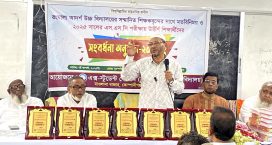 কোম্পানীগঞ্জে এসএসসি কৃতিদের সংবর্ধনা দিল এক্স-স্টুডেন্ট ফোরাম