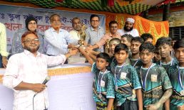 চরপার্বতীতে আন্ত-স্কুল ফুটবল টুর্নামেন্টের ফাইনাল ও পুরস্কার বিতরণ