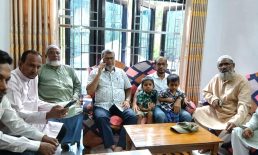 সেনবাগে প্রয়াত যুবদল নেতার পরিবারকে আর্থিক সহায়তা প্রদান