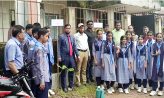 সেনবাগে দুটি শিক্ষা প্রতিষ্ঠানে বৃক্ষ রোপন করে পূর্বালী ব্যাংক