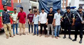 জেনারেল হাসপাতালে অভিযান চালিয়ে  ৭ দালালকে কারাদন্ড