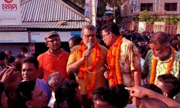 বিএনপি’র আহ্বায়ক কমিটি ঘোষনা করায় সেনবাগে আনন্দ মিছিল
