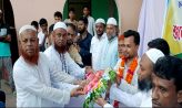 সেনবাগ উপজেলা ছাত্রদল ভারপ্রাপ্ত আহবায়ক রুবেলকে সংবর্ধনা