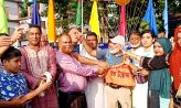 যুব সংগঠন ফোরামের প্রীতি ফুটবল ম্যাচ উদ্বোধন