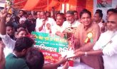 শহীদ জিয়া স্মৃতি মিনি ফুটবল টুর্নামেন্টের ফাইনাল খেলায় পুরস্কার বিতরণ