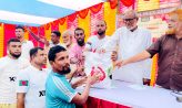 সেনবাগে এক্সএমজি মিউজিক গ্রুপ দুস্থদের মাঝে খাদ্যসামগ্রী বিতরণ