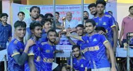 কোম্পানীগঞ্জে আন্তঃক্লাব ফুটবল লীগের গ্র্যান্ড ফাইনাল ও পুরস্কার বিতরণী
