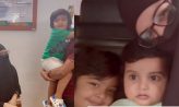 ছেলেমেয়ের সঙ্গে বোরকা পরা পরীমণির ভিডিও ভাইরাল