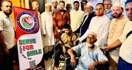 কোম্পানীগঞ্জ ও কবিরহাটে অসহায়দের মাঝে হুইল চেয়ার ও সেলাই মেশিন বিতরণ