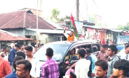 কোম্পানীগঞ্জে কারামুক্ত বিএনপি নেতাকে সংবর্ধনা