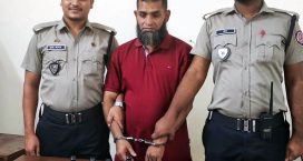 কোম্পানীগঞ্জে ক্রেতা সেজে ফেনসিডিল ব্যবসায়ীকে গ্রেপ্তার