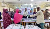 দাগনভূঞায় ছয়শতাধিক কৃষকদের মাঝে বিনামূল্যে সার বীজ বিতরণ