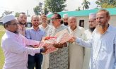 সুবর্ণচরে কলেজ অধ্যাপকের অবসর জনিত বিদায় সংবর্ধনা