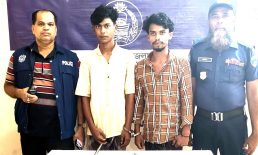 সেনবাগে যৌথ বাহিনীর অভিযান অস্ত্রসহ ২ কিশোর গ্যাং সদস্য গ্রেফতার