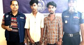 সেনবাগে যৌথ বাহিনীর অভিযান অস্ত্রসহ ২ কিশোর গ্যাং সদস্য গ্রেফতার