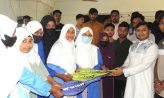 জেলা ছাত্রদল নেতা রকির উদ্যোগে শিক্ষার্থীদের মাঝে ক্রীড়া সামগ্রী বিতরণ