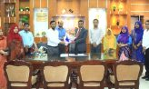 নতুন জেলা প্রশাসক মুহাম্মদ শফিকুল ইসলাম এর যোগদান
