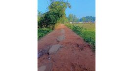 অব্যবস্থাপনা ও সংস্কারের অভাবে খানাখন্দে ভরা ছাতারপাইয়া-চিলাদি-তেমুহনী-মাহাতাবপুর-মানিকমুড়া সড়ক