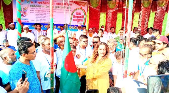 সেনবাগে জয়নুল আবদিন ফারুক ফাউন্ডেশন টি-টেন প্রাইজমানি ক্রিকেট টুর্নামেন্টের উদ্বোধন