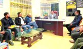সাংবাদিকদের সাথে সুবর্ণচরের নবাগত ওসির মতবিনিময়