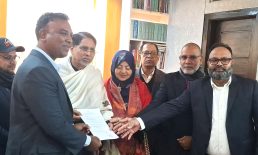 নোয়াখালী-৫ আসনে বিএনপির প্রার্থী ফখরুল ইসলামের মনোনয়ন জমা